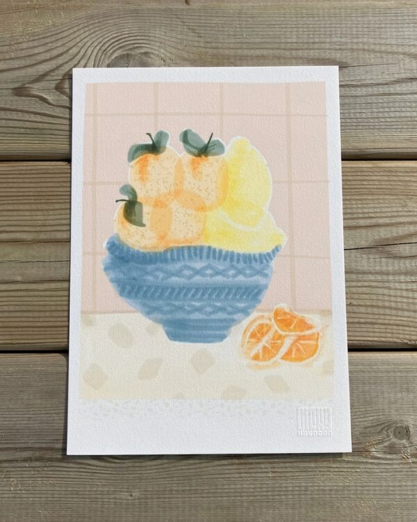 Affiche Citrons