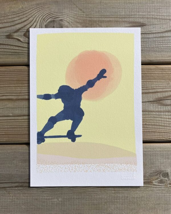 Affiche Skateur