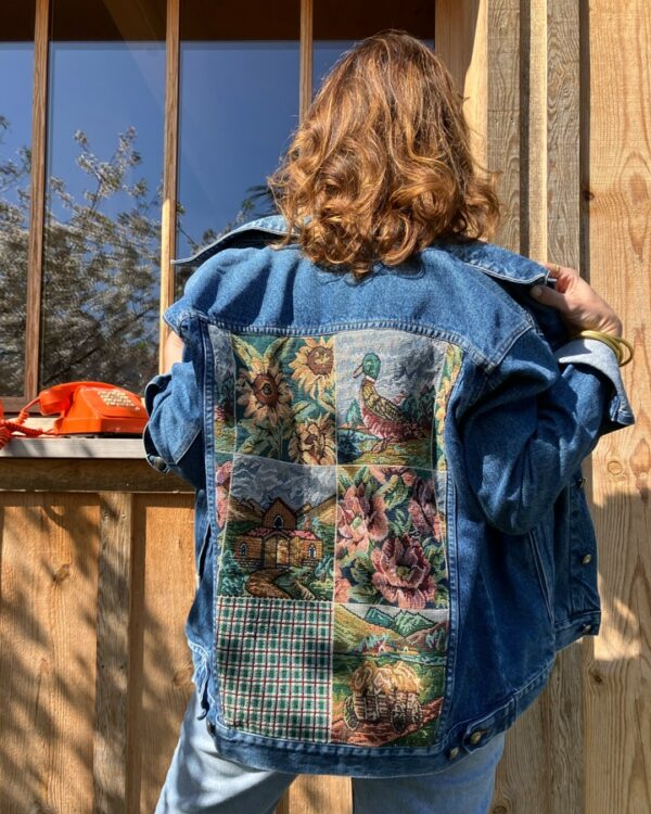 Veste Jean Canevas