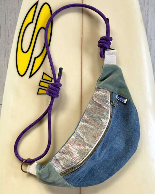 Banane L Corde Denim Velours